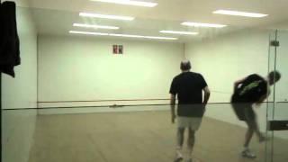 Training Ricochet - Rene tegen Erik
