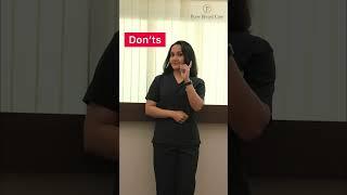 Do's & Dont's - If you have a breast lump I Pune Breast Care | Dr.Pranjali Gadgil #Shorts