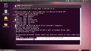 Using NMAP - Part 2 of 2 - Ping Sweeps, Port Scans, IP Spoofing and Gathering Information