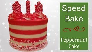 Peppermint Cake!  | Speed Bake