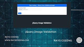 Image Validation In jQuery || jQuery Image Extension Validation