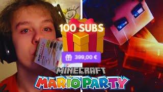 MARIO PARTY RUNDE UM 100 SUBS MIT BASTI, HUGO, ELI und WILLY