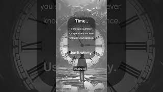 "Time: The Invisible Currency You Can’t Refill!:#TimeIsPriceless #SpendWisely #MotivationDaily