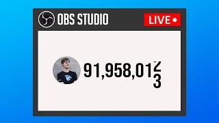 How to Show Live YouTube Subscriber Count in OBS (Fast & Easy)