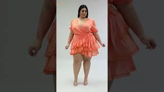 Latest Plus Size Fashion Dress for Curvy Women