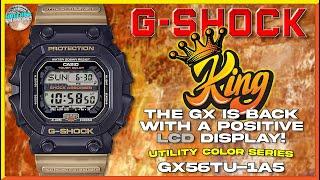 The King Is Back With A Positive Display! | G-Shock Utility Color Series King Square GX56TU-1A5