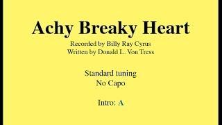 Achy Breaky Heart - Easy Guitar (chords and lyrics)