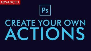 Record your own Actions in Adobe Photoshop (Part 1) - Urdu / Hindi