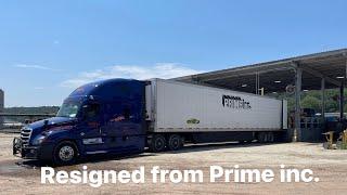 Prime inc. Turning My Truck In At Springfield, Mo Terminal.