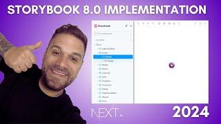 How to Implement Storybook 8.0 in Next.js (Tutorial 2024)