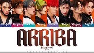 ATEEZ (에이티즈) 'ARRIBA' Lyrics [Color Coded Han_Rom_Eng] | ShadowByYoongi