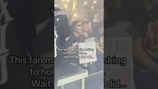 Singer SHOCKS fan in front row… watch how they react #livemusic #concert #rockmusic #emo  #music