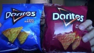 Чипсы Doritos и Pringles из США