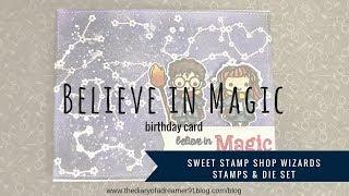 Believe in Magic Birthday Card