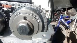 Nissan Almera 1 6 timing chain marks