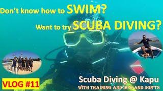 VLOG #11: How to Scuba Dive? (First timer)