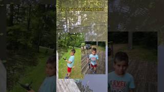 Ty caught a Blugill- Fishing with Ty- Jackson-Washington State Forest