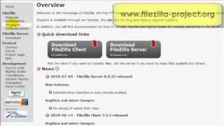 Download and Use the Free FTP Filezilla Software