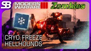 MWZ Best Way To Use Cryo Freeze On Hellhounds (MWZ Freeze Burn Mission Using Cryo Freeze Hellhounds)