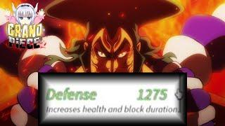 Max Defense On Grand Piece Online Update 4 | Gpo Max defense Trolling | Max Bomu Damage On GPO