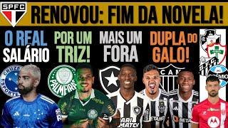 SALÁRIO DO GABI NO ZÊRO! PRESSA POR PAULINHO! SP SEGURA TITULAR! LH FORA! GALO, PABLO MARÍ, PEIXE E+