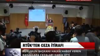 RTÜK'TEN CEZA İTİRAFI