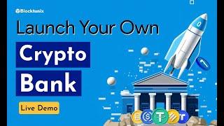 Develop Your Own Crypto Bank | Crypto Bank Development Company | Crypto Bank -Live Demo #cryptobank