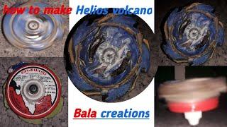 how to make Helios volcano with free spinning disk | Bala creations 