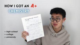 HOW TO DO WELL IN CHEMISTRY | high school & college/university chemistry tips & tricks