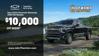 John Thornton Chevrolet | March 2025 | Hoop Mania Sales Event