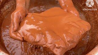 "How can you calm yourself through the art of red dirt crumbling?"ASMR