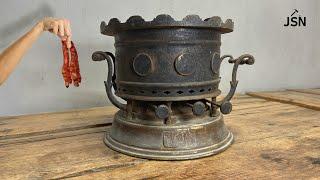 Phenomenal Oil Stove Restoration