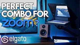 The Elgato Prompter and Low Profile Mic Arm | Perfect Combo for Zoom?