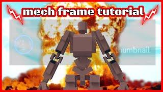 Mech frame tutorial | build a boat for treasure | tutorial