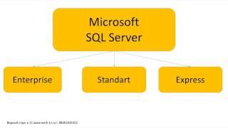 Виды СУБД для 1С. Пример из курса по Администрированию.