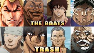 MY FAVORITE CHARACTERS FROM THE BAKI SERIES