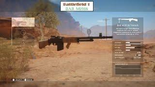 Battlefield 1 Best Support Gun BAR M1918