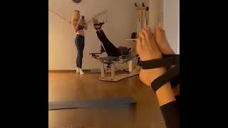 Victoria Silvstedt Work Out Feet