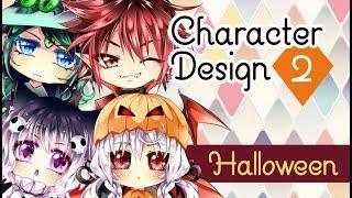 Character Design | Halloween Manga Charas