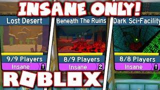 FLOOD ESCAPE 2 INSANE MAPS ONLY CHALLENGE 2!! (Roblox)