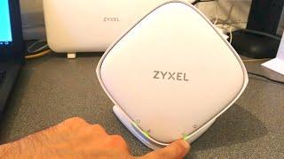 How to factory reset a Zyxel WX5600-T0 Wireless Mesh satellite