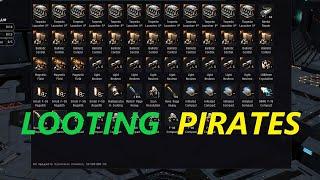 Eve online. Looting pirates