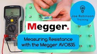 How to Measure Resistance with the Megger AVO835