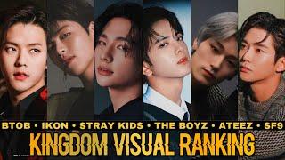 KINGDOM Lineup Visual Ranking | Stray Kids, The Boyz, Ikon, Ateez, SF9 & BTOB