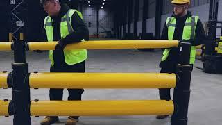 How to install A-SAFE Atlas Double Traffic+, Airport Safety Barriers