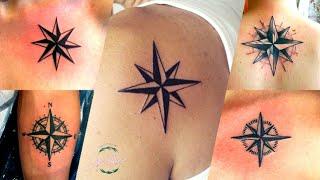 Bast Nautical star tattoo ideas // star tattoo designs // star tattoo for men