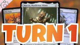 Turn 1 Win?!? | Marvin, Murderous Mimic | Combo King Commander Deck | Magic the Gathering