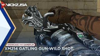 XM214 Gatling Gun-Wild Shot (including PVE Test!) | CROSSFIRE China 2.0