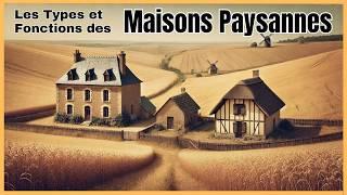 Les types et fonctions des maisons paysannes, reflet des inégalités sociales passées