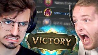 TOP 0.0069% Challenger Coaching | League of Legends Road to Platin feat. @Trymacs @snKarma